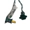 Kurt Adler 66-Foot UL 100-Light Warm White LED Faceted C9 Green Wire String Lights